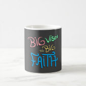 Big Vision Big Faith Kaffeetasse (Mittel)