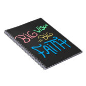 Big Vision Big Faith Notizblock (Rechte Seite)