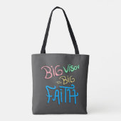 Big Vision Big Faith Tasche (Rückseite)