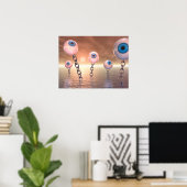 Big Vision und Chaos Poster (Heimbüro)