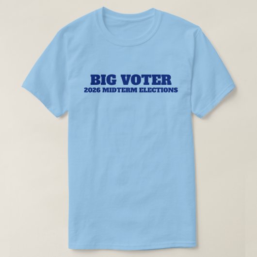 Big Voter™ T-Shirt (Design vorne)