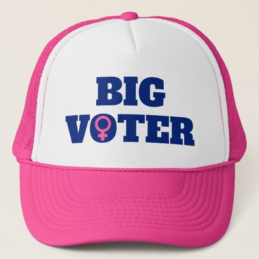 Big Voter™ Trucker Hat Truckerkappe (Vorderseite)