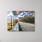 Big Water of Fleet Viaduct Card Acrylic Print Leinwanddruck (Vorderseite)
