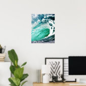 Big Wave Behalte auf Rolling Poster (Heimbüro)