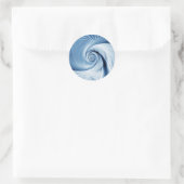 Big Wave Runder Aufkleber (Tasche)
