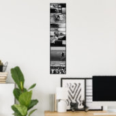 Big Wave Surf Door Poster (Heimbüro)