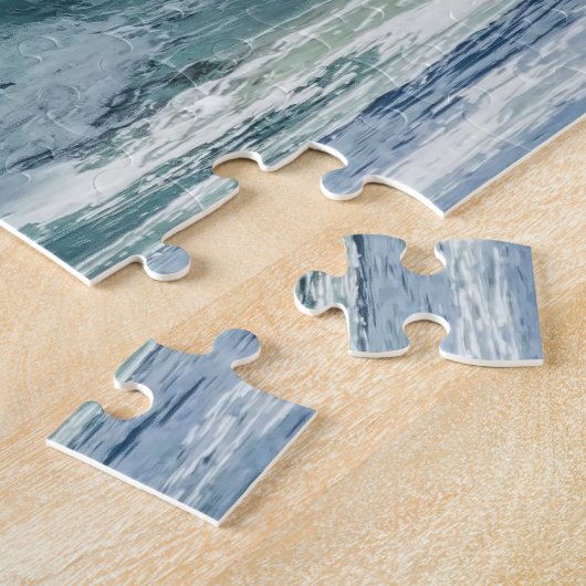 Big Wave Surfer Med Puzzle (Seite)