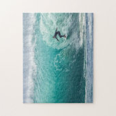 Big Wave Surfer Med Puzzle (Vertikal)