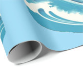 Big Wave Surfer Thunder_Cove Geschenkpapier (Rolleneckpunkt)