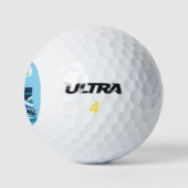 Big Wave Surfer Thunder_Cove Golfball (Logo)