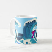Big Wave Surfer Thunder_Cove Kaffeetasse (Vorderseite Links)