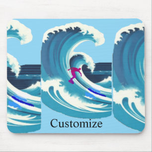 Big Wave Surfer Thunder_Cove Mousepad