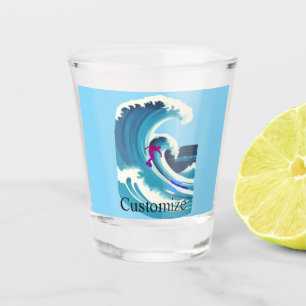 Big Wave Surfer Thunder_Cove Schnapsglas