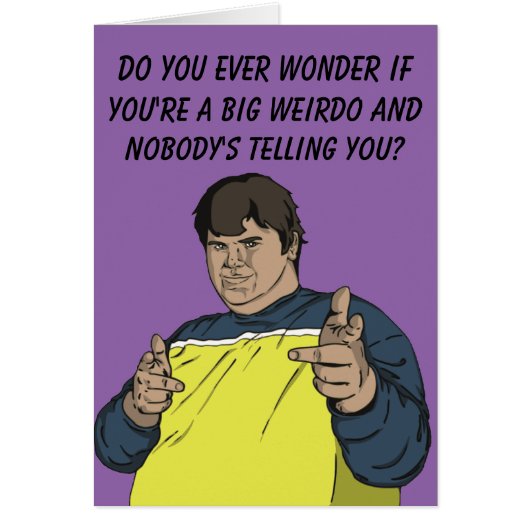 Big Weirdo Jeden Anlaß (Vorne)