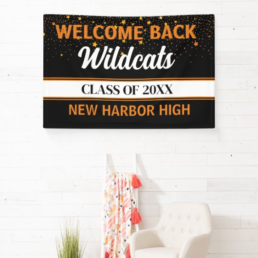Big Welcome Back Class Wiedersehen Banner (InSitu)