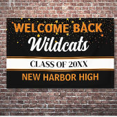 Big Welcome Back Class Wiedersehen Banner