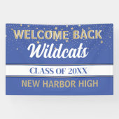 Big Welcome Back Class Wiedersehen Banner (Horizontal)
