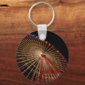 Big Wheel Funfair Night.jpg Schlüsselanhänger (Vorderseite)