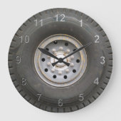 Big Wheel Große Wanduhr (Vorderseite)