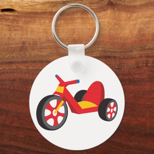 Big Wheel Schlüsselanhänger (Vorderseite)