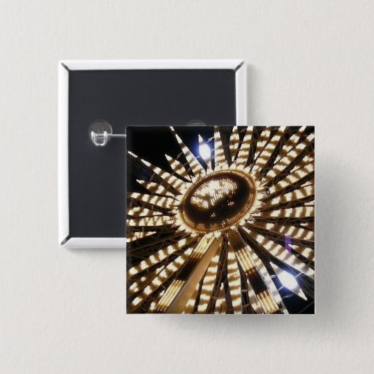 Big Wheel Weihnachtsstar Button (Vorne & Hinten)