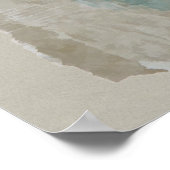 Big White Amish Barn Poster (Ecke)