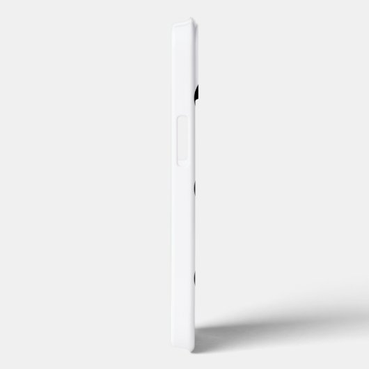 Big White and Black Polka Dots Case-Mate iPhone Hülle (Rückseite / Rechts)