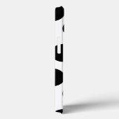 Big White and Black Polka Dots Case-Mate iPhone Hülle (Rückseite / Rechts)