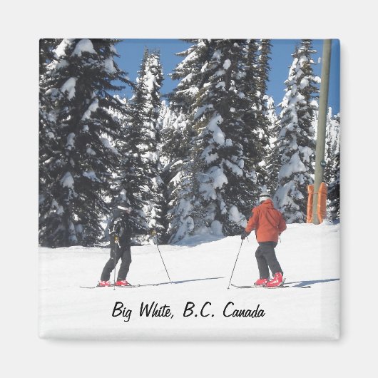 Big White, B.C. Kanada Magnet (Vorne)