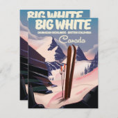 Big White British Columbia Kanada Ski. (Vorne/Hinten)