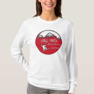 Big White British Columbia Red Ladys Bretthoodie T-Shirt