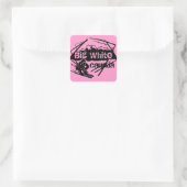 Big White Canada Skilifte pink Aufkleber (Tasche)