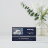 Big White Cruise Schiff Visitenkarte (Stehend Vorderseite)