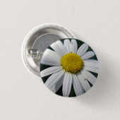 Big White Daisy Button (Vorne & Hinten)