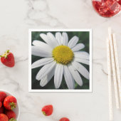 Big White Daisy Napkins Serviette (Beispiel)