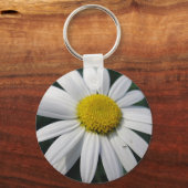 Big White Daisy Schlüsselanhänger (Vorderseite)