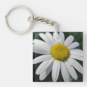 Big White Daisy Schlüsselanhänger (Vorderseite)