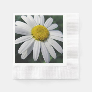 Big White Daisy Serviette