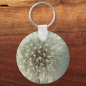 Big White Dandelion Schlüsselanhänger (Rückseite)