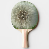 Big White Dandelion Tischtennis Schläger (Rückseite)