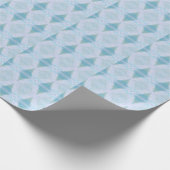 Big White Feather Geschenkpapier (Ecke)