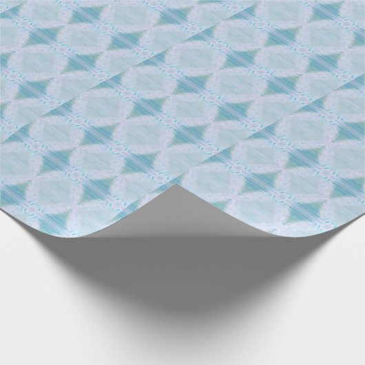 Big White Feather Geschenkpapier (Ecke)