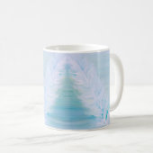 Big White Feather Kaffeetasse (VorderseiteRechts)