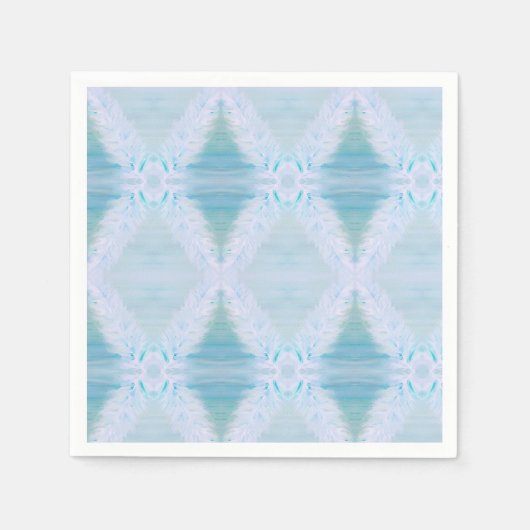 Big White Feather Serviette (Vorderseite)