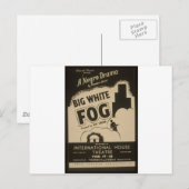 Big White Fog Postkarte (Vorne/Hinten)