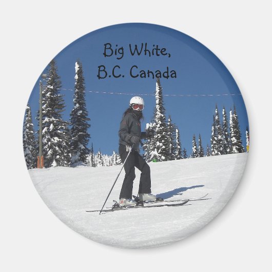 Big White, Kanada Magnet (Vorne)