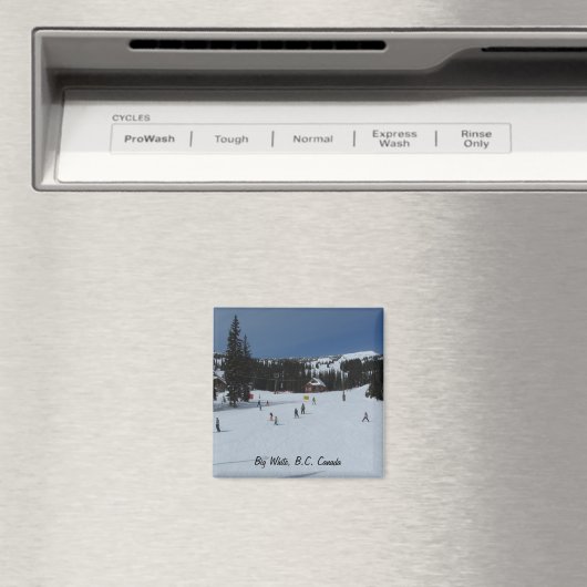 Big White, Kanada Magnet (In Situ (Geschirrspüler))