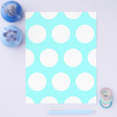 Big White Polka Dots Flyer (Einzeln)