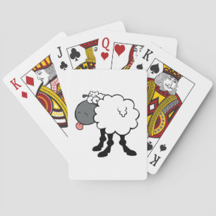 Big White Sheep Spielkarten