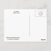 Big White Ski Szene Postkarte (Rückseite)